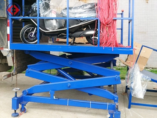 单剪升降平台生产